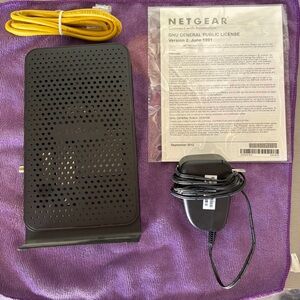 Netgear N300 WiFi Cable Modem Router Model C3000